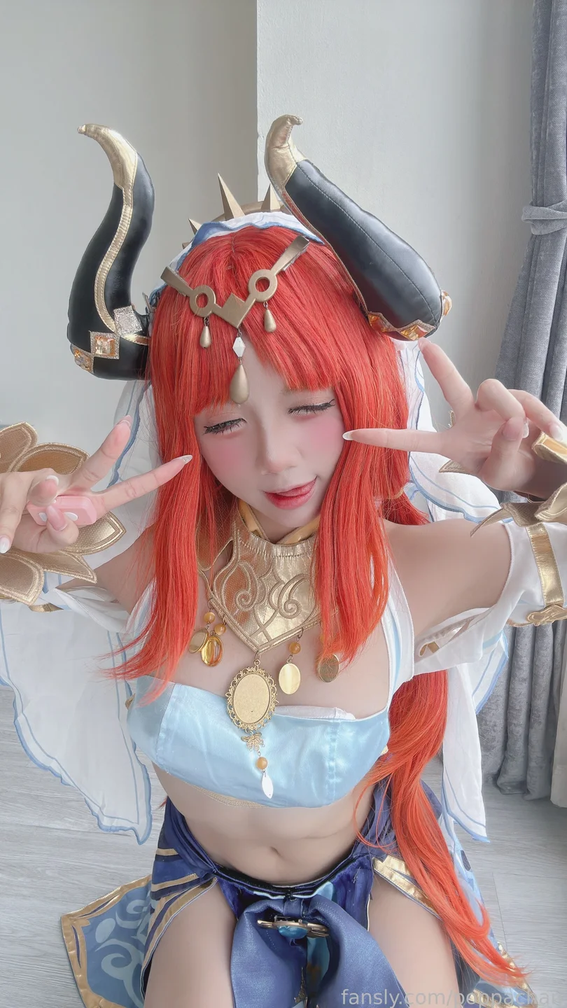 PoppaChan - Nilou [27P-31MB] tg@simisebaisi 【丝足阁】003.webp